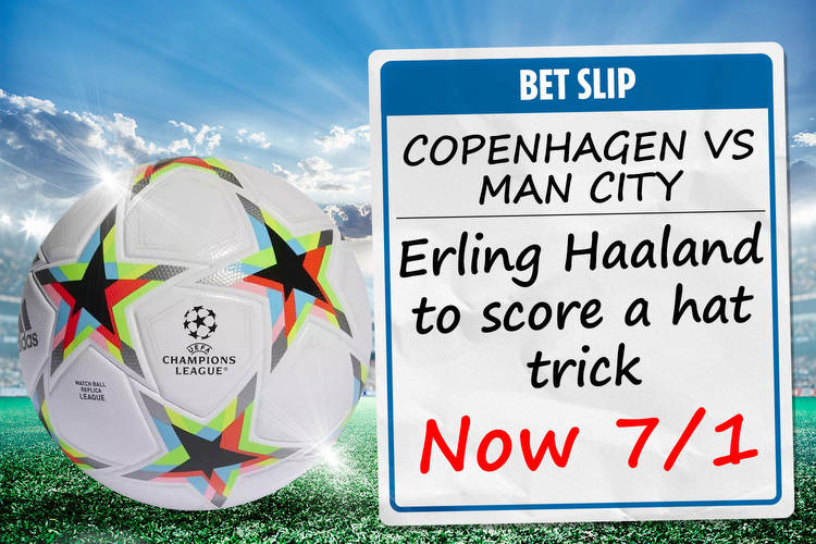FC Copenhagen vs Man City Sky Bet Boost: Get Haaland to score a hattrick at 7/1