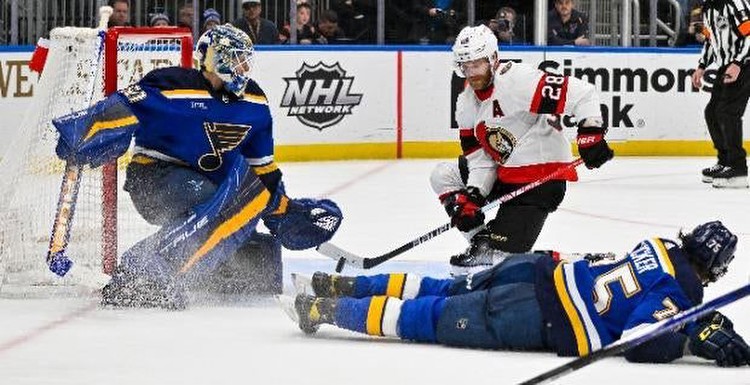 Senators vs. Blues Thursday NHL odds: Drew Bannister debuts behind St. Louis bench; teams unbeaten this season in first game after coaching change