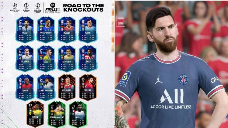 FIFA 23 releases Road to the Knockouts (RTTK) cards as Messi becomes the highest-rated card in-game