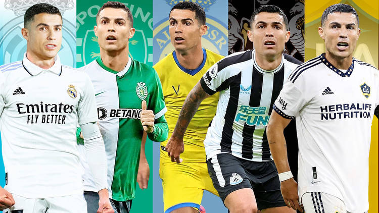 Five clubs Cristiano Ronaldo could join on free transfer as he trains with Real Madrid following Man Utd exit