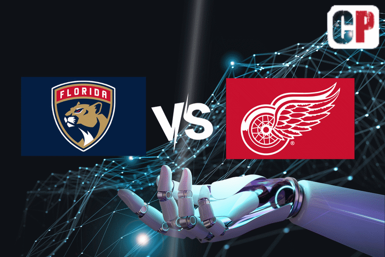 Florida Panthers at Detroit Red Wings AI NHL Prediction 11223