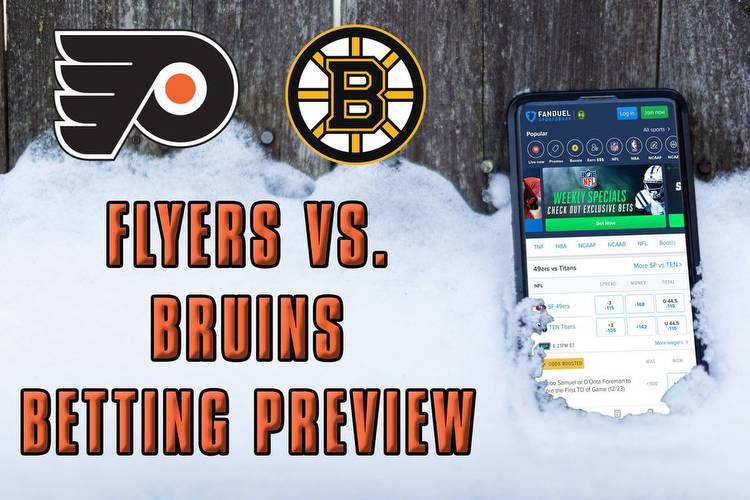 Flyers vs. Bruins Betting Odds, Pick, and Prediction (January 13, 2022)