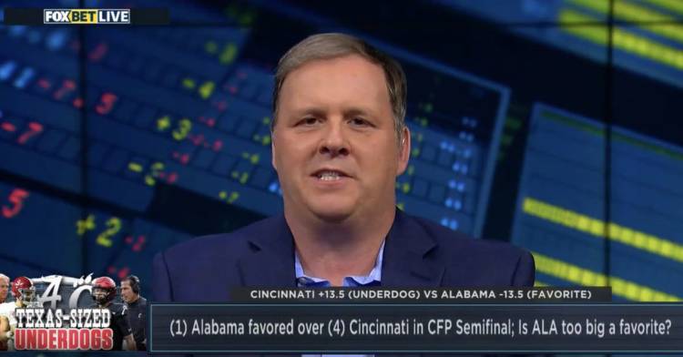 FOX Sports betting analyst explains why Cincinnati will play Alabama close in CFP semifinal