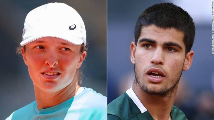 French Open: Carlos Alcaraz and Iga Swiztek are tennis' rising stars