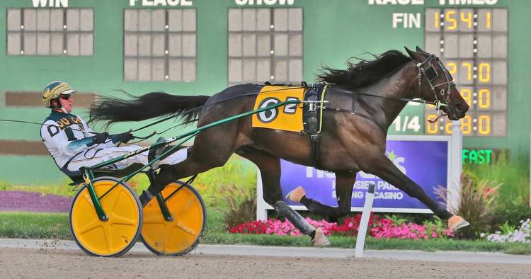 Freshman trotters battle in penultimate leg of Indiana Sire Stakes