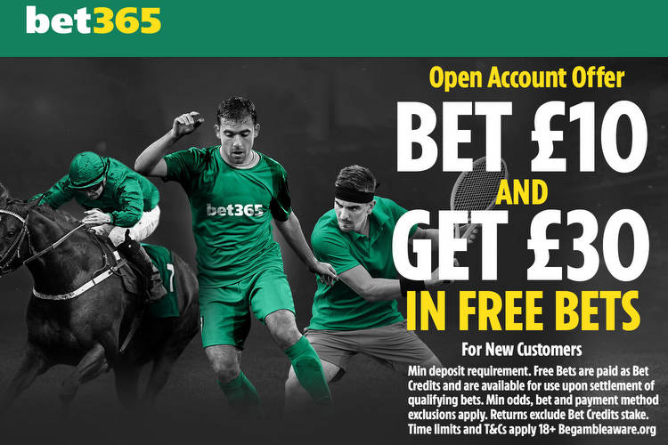 Fulham v Arsenal: Bet £10 and get £30 in free bets with bet365