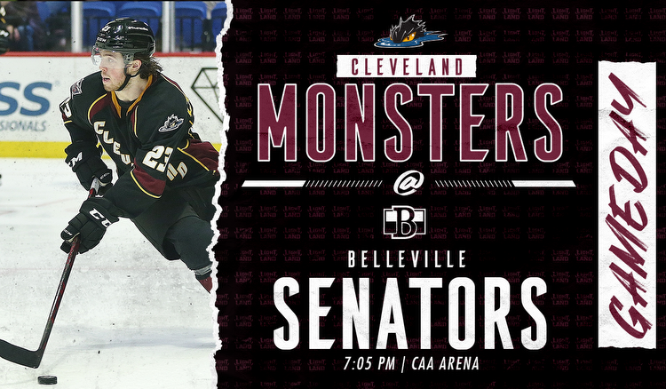 Game Preview: Monsters at Senators 1/13