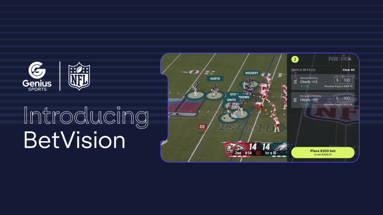 Genius launches BetVision, an immersive sports betting experience including NFL live game video