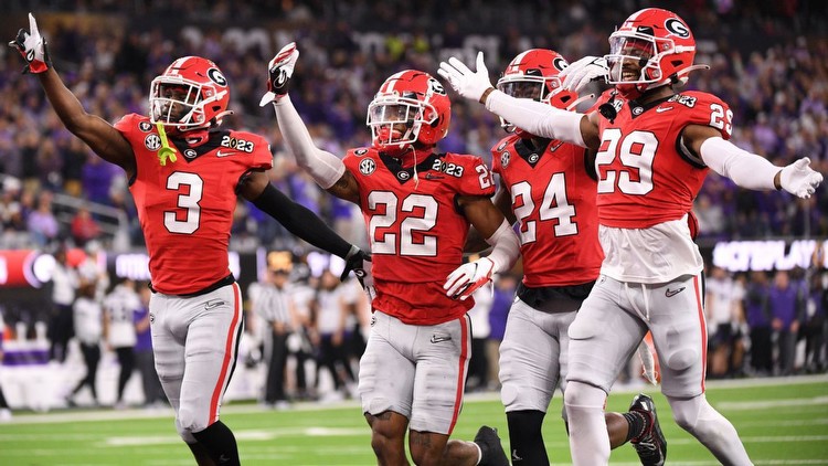 Georgia favored to repeat as rivals draw betting interest