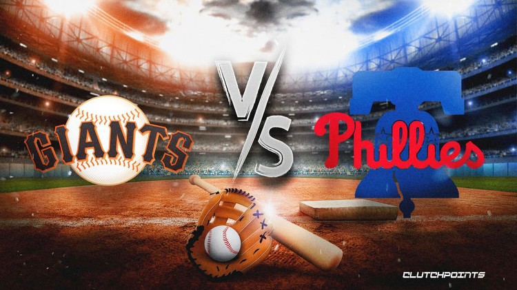Giants-Phillies prediction, odds, pick, how to watch