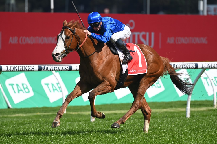 Godolphin's Cascadian Reigns Supreme In The Hill Stakes