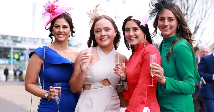 Grand National 2022: Glam racegoers brave the elements as race takes centre stage at Aintree