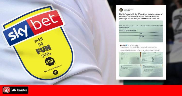 Grim discovery sees EFL clubs MAKING MONEY from their own fans' gambling losses
