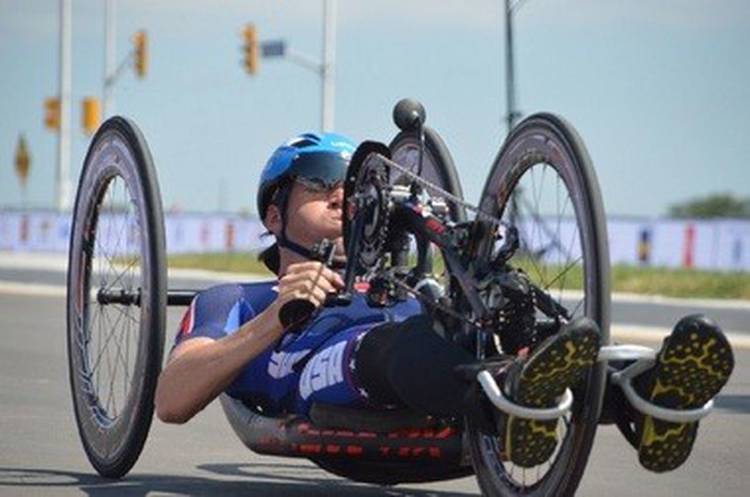 Hand-cyclist Brian Sheridan inspires by example on road to Rio Paralympic Games