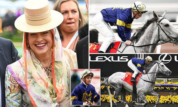 Have we just seen next year's Melbourne Cup winner? Gai Waterhouse horse sends ominous message