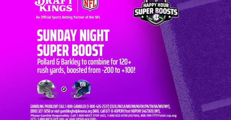 How to bet Friday’s Happy Hour Super Boost on DraftKings Sportsbook