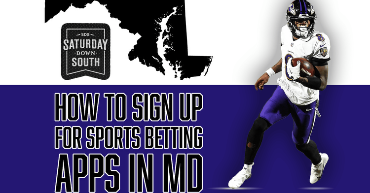 How to sign up for online sports betting in Maryland