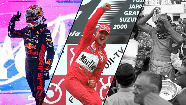 IN NUMBERS: How Max Verstappen compares to other F1 greats at this stage of his career