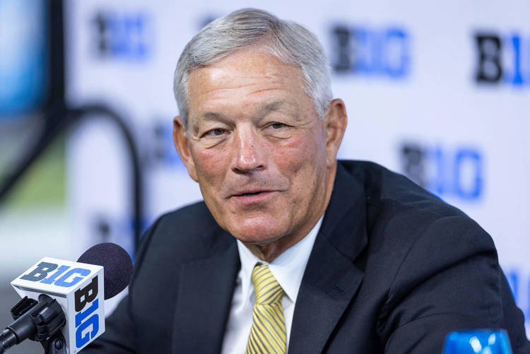 Iowa football coach Kirk Ferentz on gambling probe, Hawkeyes’ depth chart