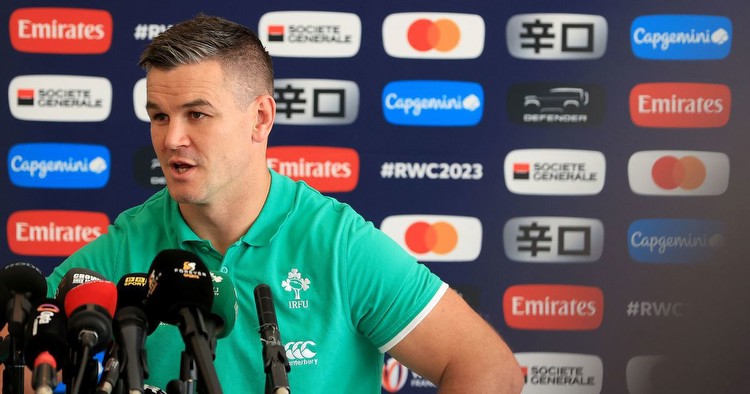 Ireland accused of being arrogant as New Zealand journalist criticises Johnny Sexton ahead of Rugby World Cup clash