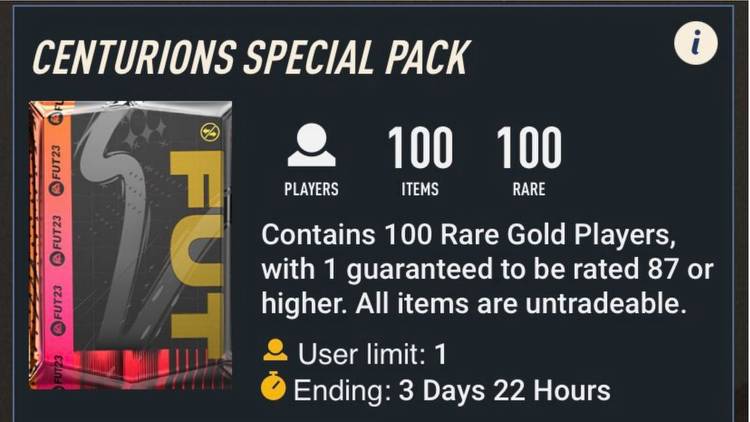 Is the FIFA 23 Centurions Special Pack worth buying in Ultimate Team?