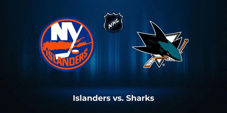 Islanders vs. Sharks: Odds, total, moneyline