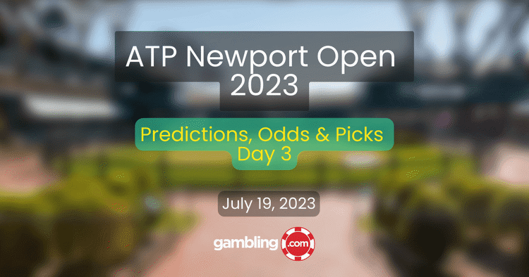 Isner vs. Moutet Prediction & ATP Newport Open Day 3 Picks