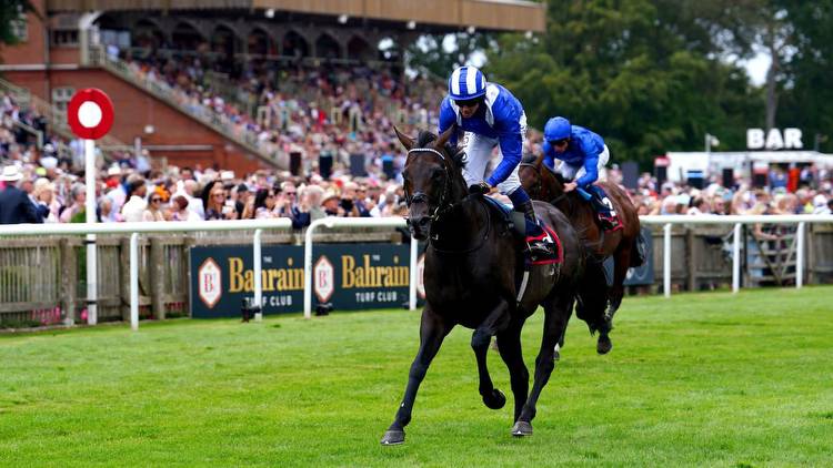 Israr stuns long odds-on favourite Adayar in Princess of Wales's Stakes