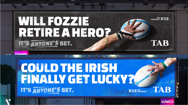 ‘It’s Anyone’s Bet’ Who Will Win the Rugby World Cup in New TAB Campaign with Yarn