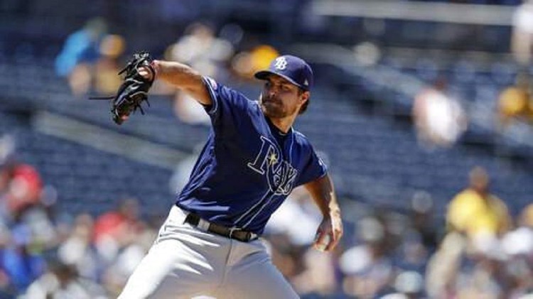 Jalen Beeks of the Tampa Bay Rays pitches during a game against the News Photo - Getty Images