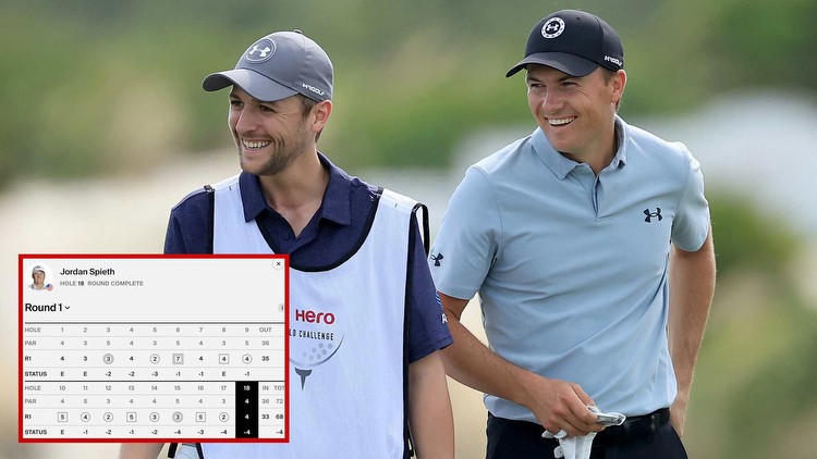 Jordan Spieth's caddie's beer bet backfired badly. It also worked