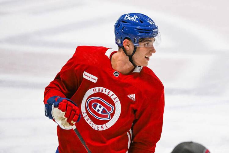 Juraj Slafkovsky’s debut at Canadiens’ rookie tournament left everyone impressed except him