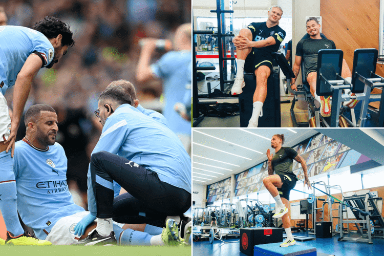 Kalvin Phillips, Kyle Walker and the battle to get fit for the World Cup