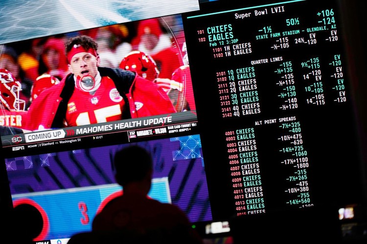 Kansas sports betting revenue dips to $1K in February, spikes in March