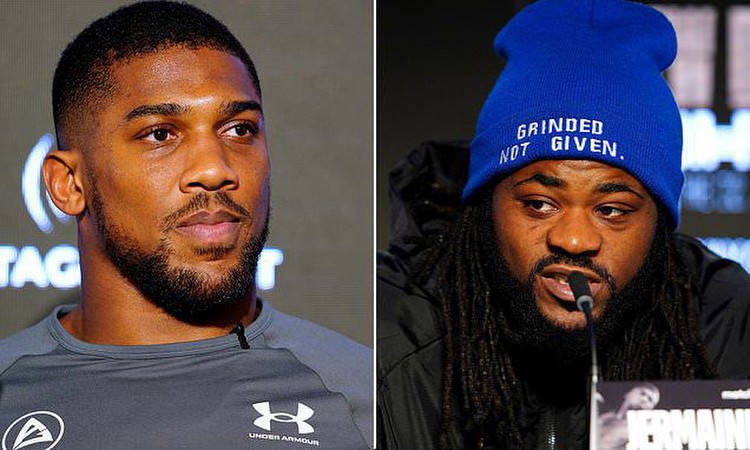 Ladbrookes receive 85% of bets 'AGAINST Anthony Joshua for his fight with Jermaine Franklin'
