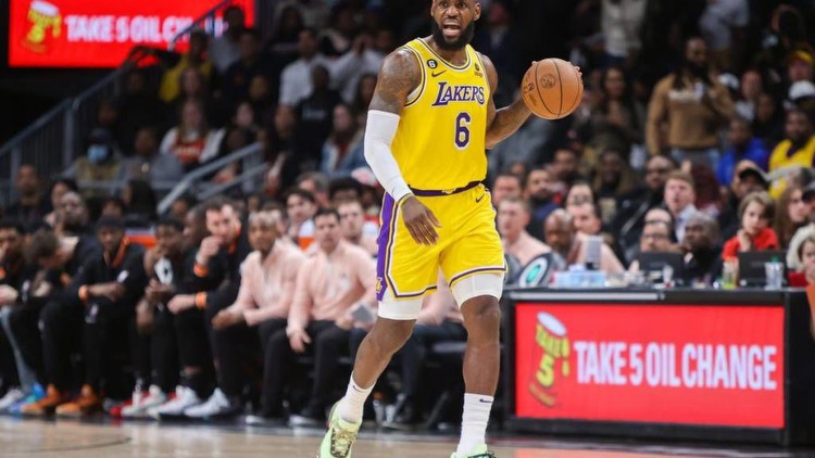 LeBron James Player Prop Bets: Lakers vs. Nets