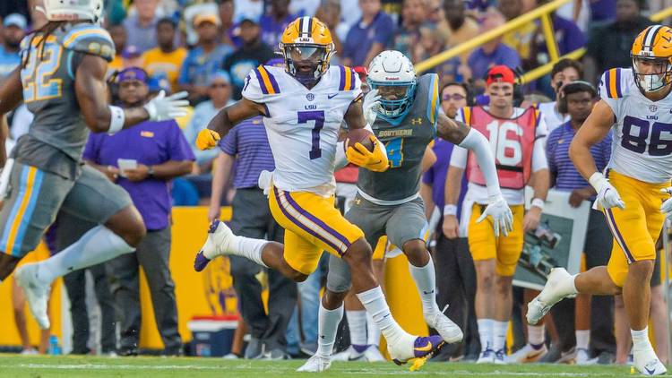 LSU Football: Monday betting odds vs. Mississippi State in Week 3