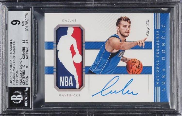 Luka Doncic rookie card sells for record $3.12 million at auction