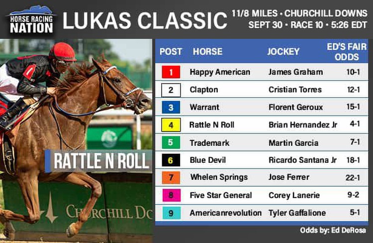 Lukas Classic fair odds: This value horse can march to victory