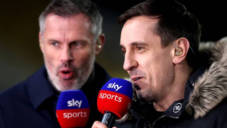 Man Utd icon Gary Neville urges Spurs chiefs NOT to fire Antonio Conte sparking blazing row with Jamie Carragher