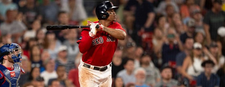Masataka Yoshida of the Boston Red Sox bats against the Kansas City News Photo - Getty Images