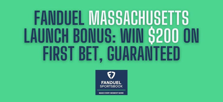 Massachusetts FanDuel promo code: Claim $200 on your first bet, plus more as betting goes live