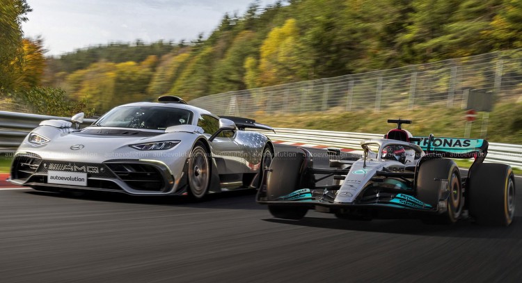 Mercedes-AMG ONE vs. Mercedes W13 F1 Car: 2022’s Ultimate Fast Benz Is Not What You Think