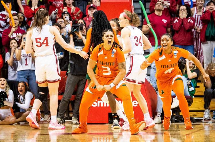 Miami Hurricanes News: WBB huge upset, spring practice, early Sweet 16 Odds