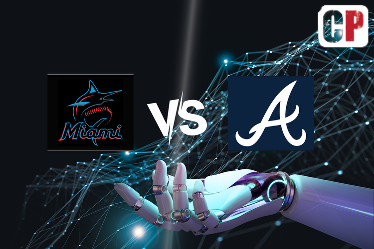 Miami Marlins at Atlanta Braves AI MLB Prediction 42723