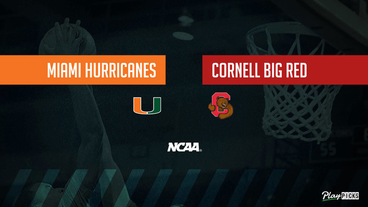 Miami Vs Cornell NCAA Basketball Betting Odds Picks & Tips