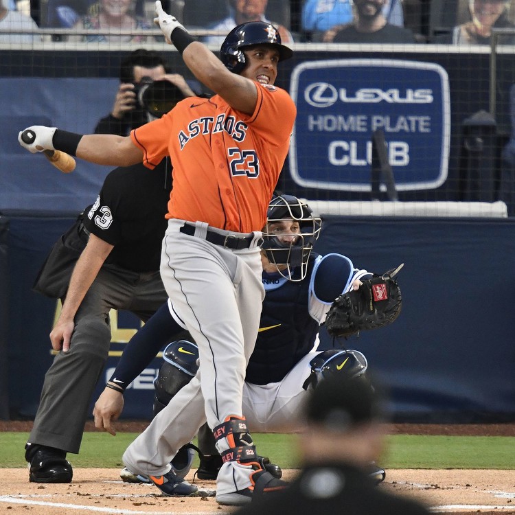 Michael Brantley Preview, Player Props: Astros vs. Mariners
