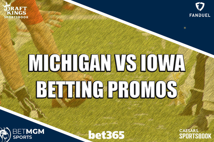 Michigan-Iowa Betting Promos: Secure $3,800 Bonuses From DraftKings, More