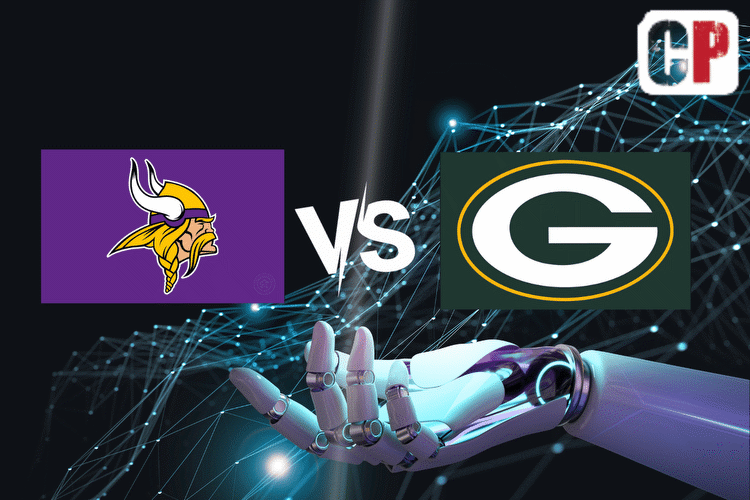 Minnesota Vikings at Green Bay Packers AI NFL Prediction 102923