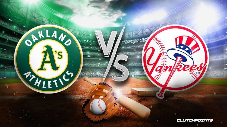 MLB Odds: Athletics-Yankees Prediction, Pick, How to Watch